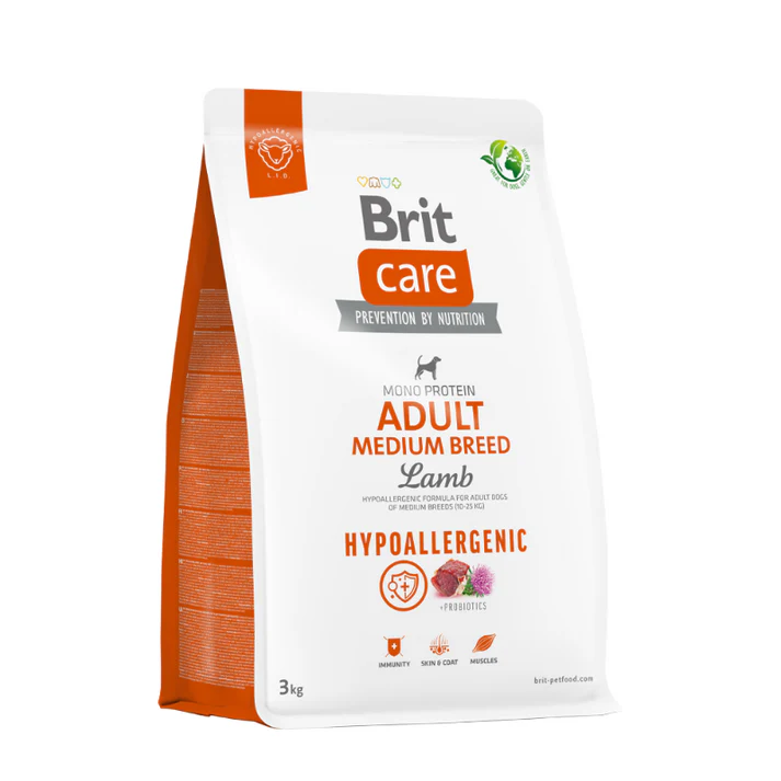 Brit Care Dog Medium Breed Lamb 3 KG